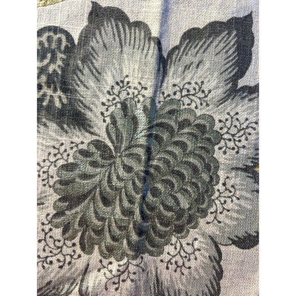 Vintage Floral Fabric By Waverly An Authentic Screen Print 57" Width - Picture 2 of 7